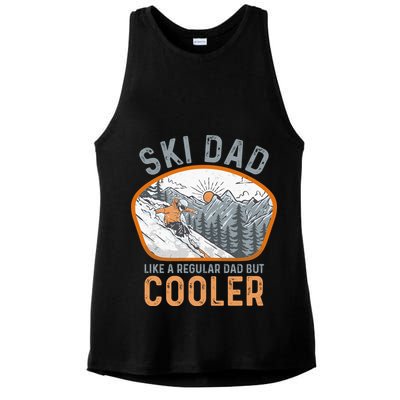 Ski Dad Ladies PosiCharge Tri-Blend Wicking Tank