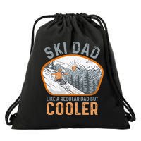 Ski Dad Drawstring Bag