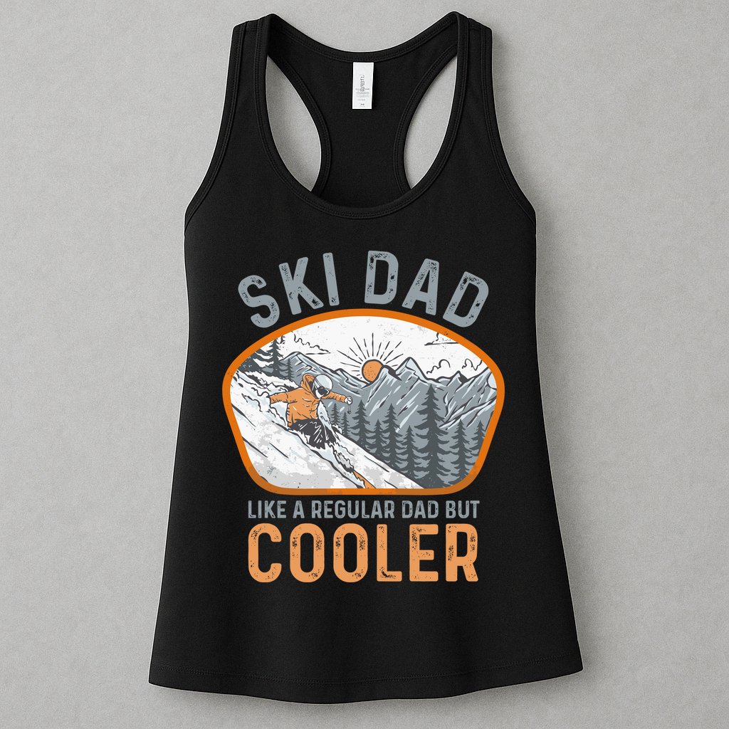 Ski Dad Womens Tank Top