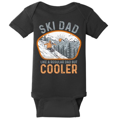 Ski Dad Baby Bodysuit