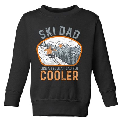 Ski Dad Toddler Sweatshirt