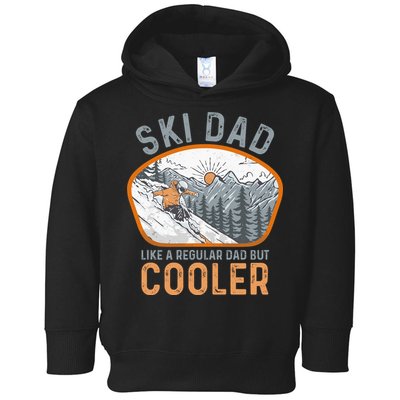 Ski Dad Toddler Hoodie