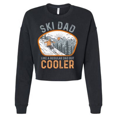 Ski Dad Cropped Pullover Crew