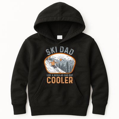 Ski Dad Kids Hoodie