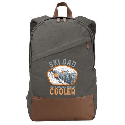 Ski Dad Cotton Canvas Backpack