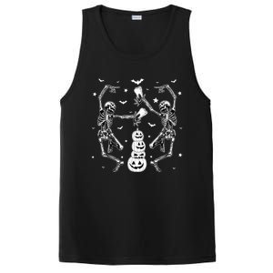 Skeleton Dentist Spooky Th Dental Hygienist Halloween Cool Gift PosiCharge Competitor Tank