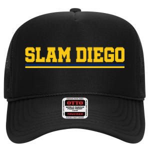 Slam Diego High Crown Mesh Back Trucker Hat