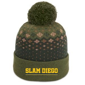 Slam Diego The Baniff Cuffed Pom Beanie