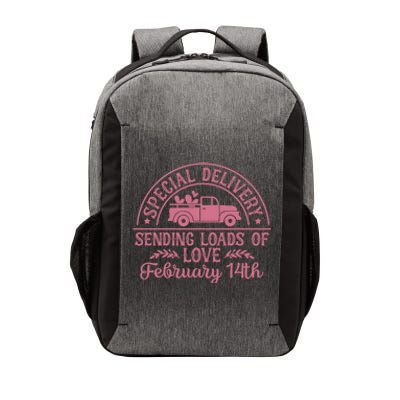 Special Delivery Sending Loads Of Love February 14 Valentine’S Day Vector Backpack