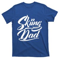 Skiing Dad Ski Skier Father Cute Gift T-Shirt