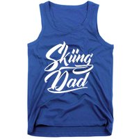 Skiing Dad Ski Skier Father Cute Gift Tank Top