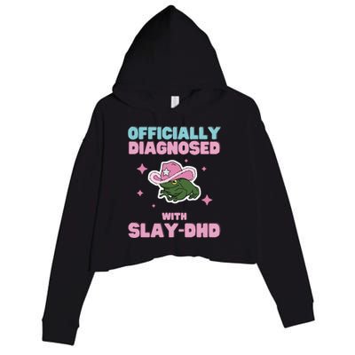 Slay Dhd Crop Fleece Hoodie