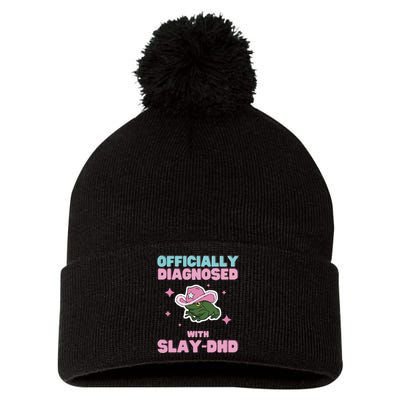 Slay Dhd Pom Pom 12in Knit Beanie