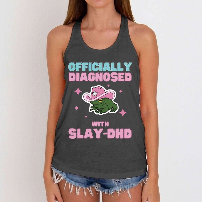 Slay Dhd Women's Knotted Racerback Tank