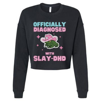 Slay Dhd Cropped Pullover Crew