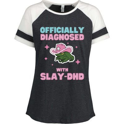 Slay Dhd Enza Ladies Jersey Colorblock Tee