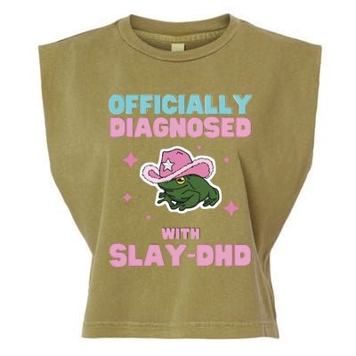 Slay Dhd Garment-Dyed Women's Muscle Tee