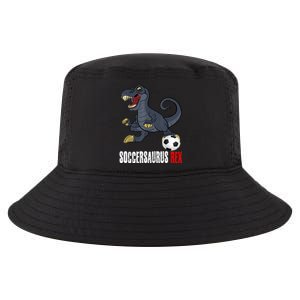 Soccer Dinosaur Soccersaurus For Boy And Girl Cool Comfort Performance Bucket Hat