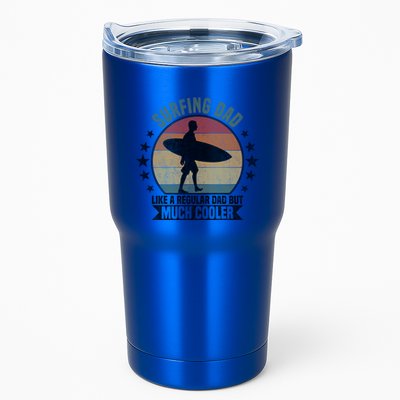Surfing Dad Surfer Papa Funny Cool Gift Tumbler