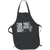 Saxophone Design Saxophone Player Reed Full-Length Apron With Pockets