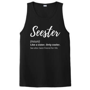 Seester Definition Seester Dictionary Best Sister Ever Gifts PosiCharge Competitor Tank