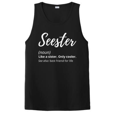 Seester Definition Seester Dictionary Best Sister Ever Gifts PosiCharge Competitor Tank