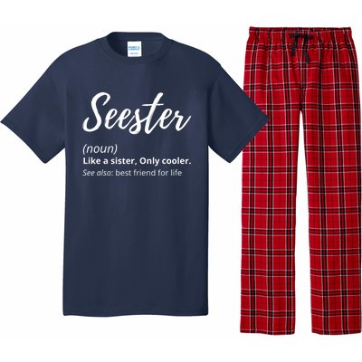 Seester Definition Seester Dictionary Best Sister Ever Gifts Pajama Set