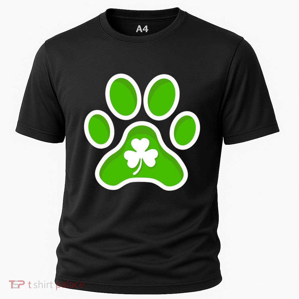 Shamrock Dog St. Patrick's Day Performance Shirt