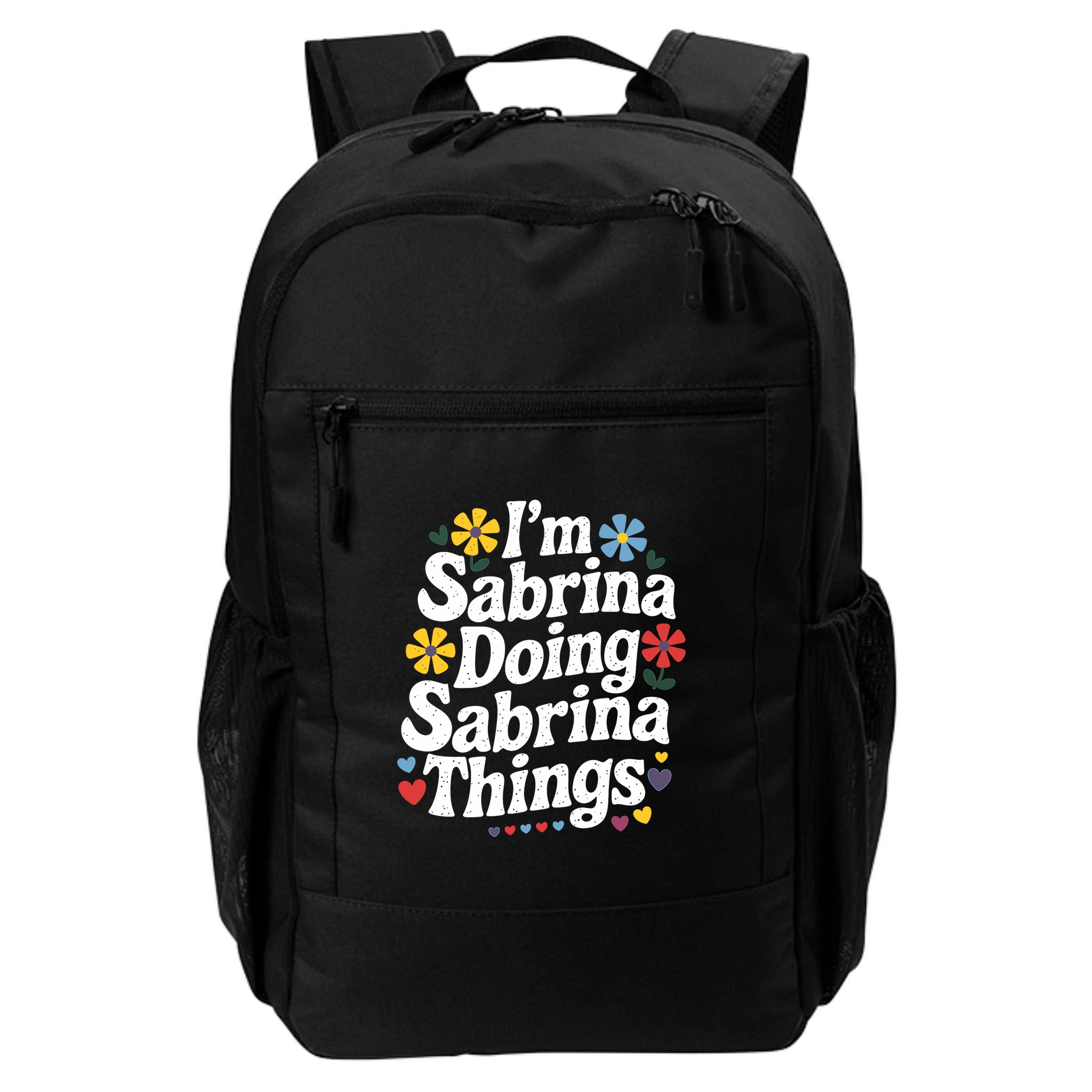 Sabrina Doing Sabrina Things Personalized Name Backpack
