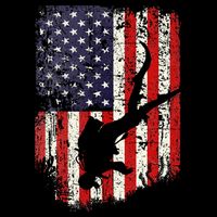 Scuba Diver Scuba Diving American Flag Tall T-Shirt