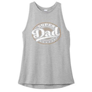 Super Dad Ladies PosiCharge Tri-Blend Wicking Tank