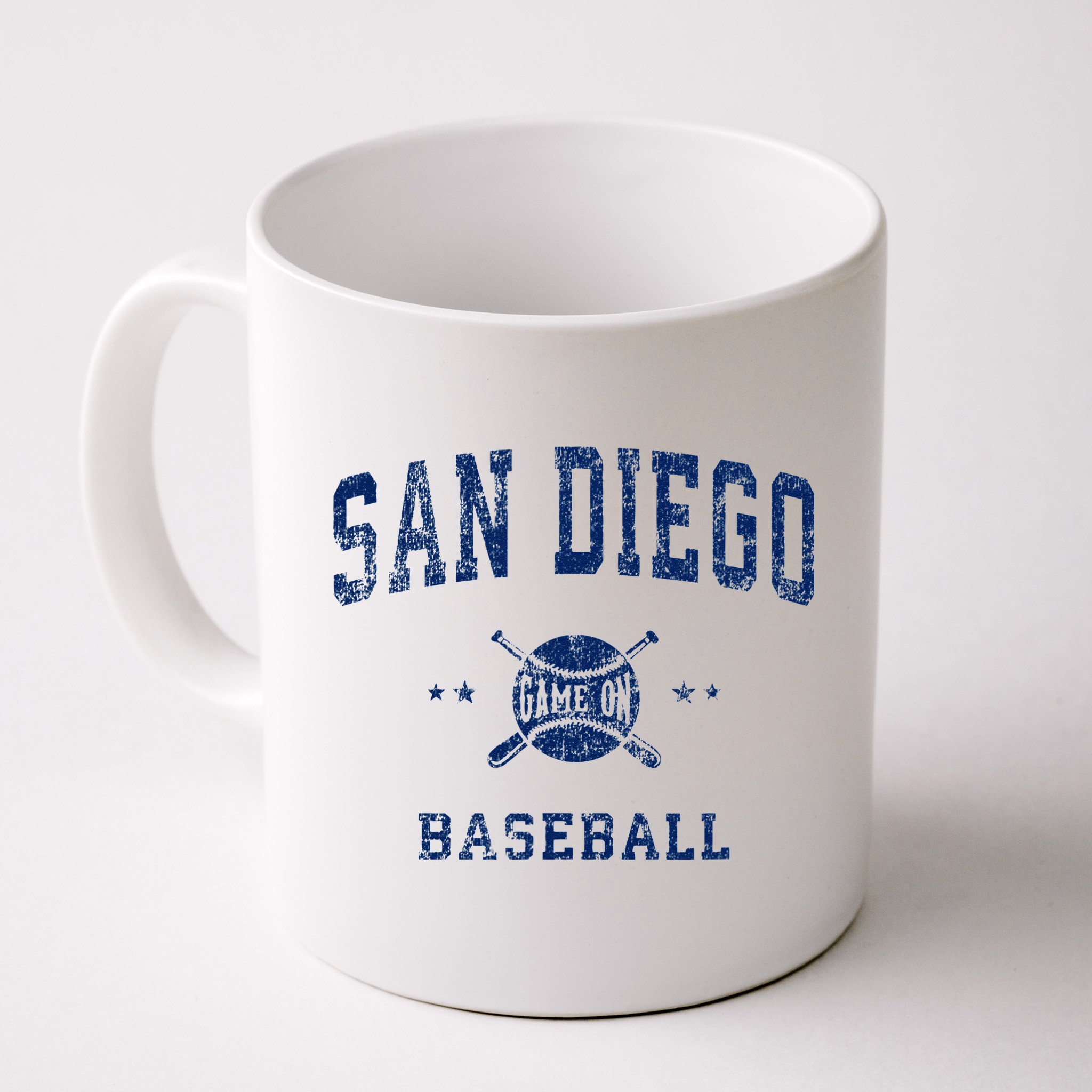 San Diego SD Vintage Baseball Throwback Retro Design Mug