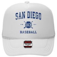 San Diego SD Vintage Baseball Throwback Retro Design Hat