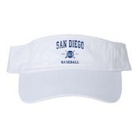 San Diego SD Vintage Baseball Throwback Retro Design Visor