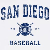 San Diego SD Vintage Baseball Throwback Retro Design Visor