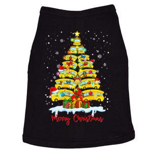 Student Delivery School Bus Driver Christmas Xmas Tree Doggie Tank