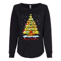 Student Delivery School Bus Driver Christmas Xmas Tree Womens California Wash Sweatshirt