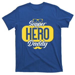 Superhero Daddy Son Daughter Dad Birthday Fathers Day Gift T-Shirt