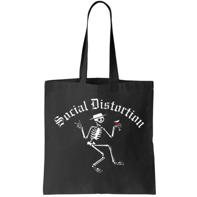 Social Distortion Skelly Tote Bag