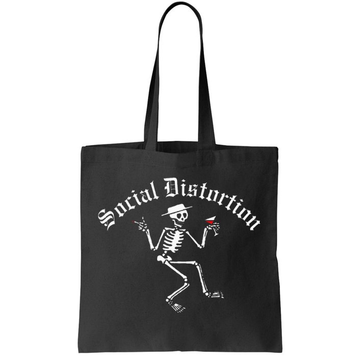 Social Distortion Skelly Tote Bag