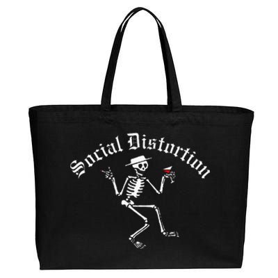 Social Distortion Skelly Cotton Canvas Jumbo Tote