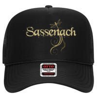 Sassenach Dragonfly Scottish Gift Retro High Crown Mesh Back Trucker Hat