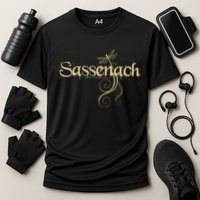 Sassenach Dragonfly Scottish Gift Retro Cooling Performance Crew T-Shirt