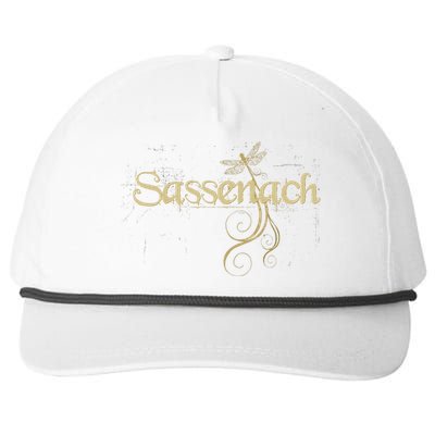 Sassenach Dragonfly Scottish Gift Retro Snapback Five-Panel Rope Hat