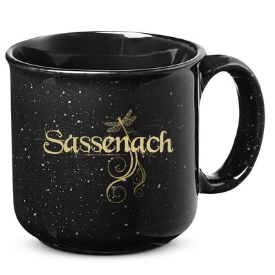 Sassenach Dragonfly Scottish Gift Retro 15oz Campfire Ceramic Mug