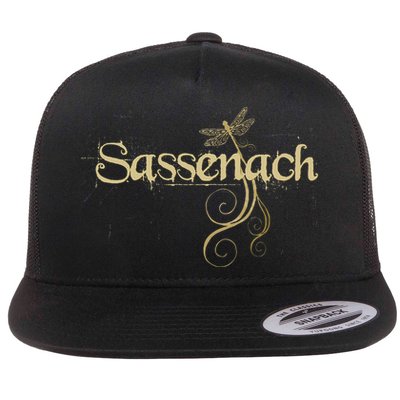 Sassenach Dragonfly Scottish Gift Retro Flatbill Hat