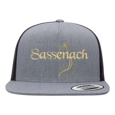 Sassenach Dragonfly Scottish Gift Retro Flat Bill Trucker Hat