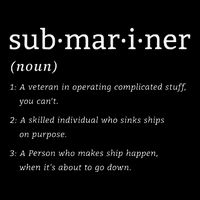 Submariner Definition Submersible Nuclearpowered Submarine Drawstring Bag
