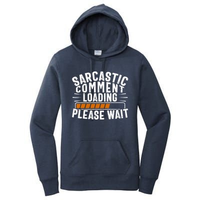 Sarcasm Design, Sarcastic Tee, Novelty Humor Women's Pullover Hoodie