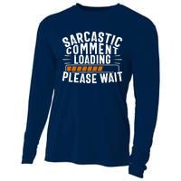 Sarcasm Design, Sarcastic Tee, Novelty Humor Cooling Performance Long Sleeve Crew